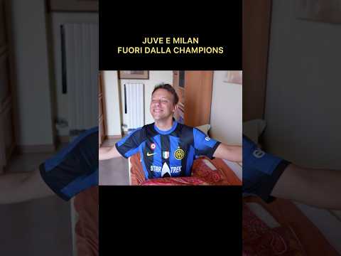 JUVE E MILAN FUORI DALLA CHAMPIONS - Parodia thumbnail
