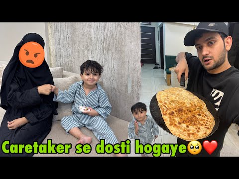 1 hour vlog Challenge mai hamne babysitter or basil ki dosti karwadi? | difficult task? thumbnail