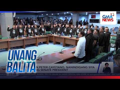18 ex-marines, humarap sa grupo ni Sen. Alan Peter Cayetano kahapon | Unang Balita thumbnail