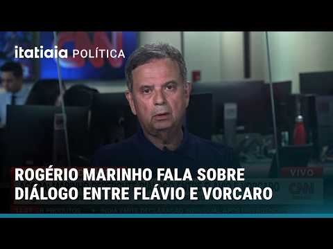 ROGÉRIO MARINHO, COORDENADOR DA PRÉ-CAMPANHA DE FLÁVIO BOLSONARO, FALA APÓS ÁUDIOS VAZADOS thumbnail