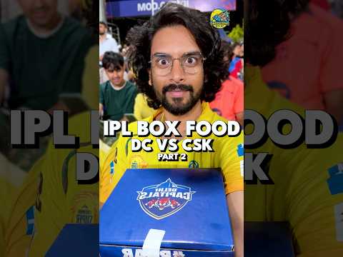 Trying The IPL Food Box During Delhi vs CSK!! ?? thumbnail