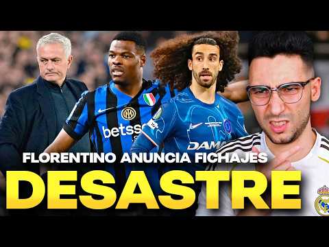 😡DESASTRE con la CLÁUSULA de MOURINHO...¡COSTARÁ 15 MILLONES! FLORENTINO ANUNCIA FICHAJES thumbnail