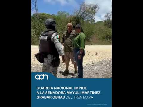 ¿Censura o protocolo? Retienen a senadora que intentaba grabar un video sobre el Tren Maya. thumbnail