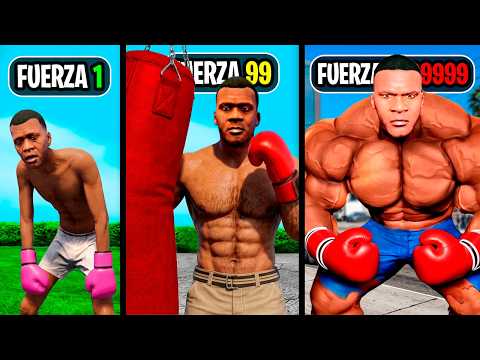 Me TRANSFORMO en el BOXEADOR más FUERTE de GTA 5 thumbnail