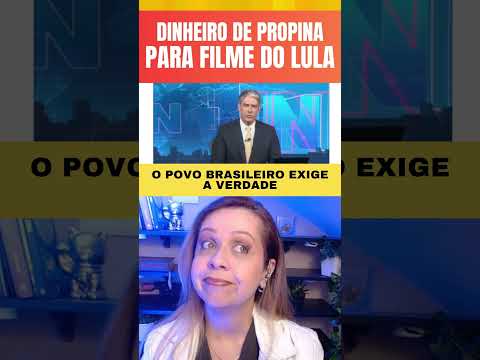Olha o que disseram no jornal nacional sobre o Lula e seu filme! #brasil #lula #política #noticias thumbnail