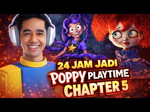 24 JAM JADI POPPY PLAYTIME CHAPTER 5 MORPH 😂 thumbnail