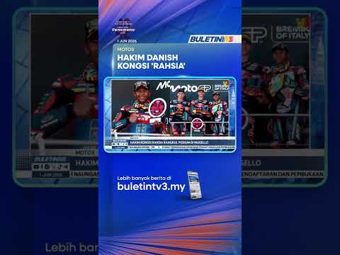 MOTO3  | Hakim Kongsi Rahsia Rangkul Podium Di Mugello thumbnail