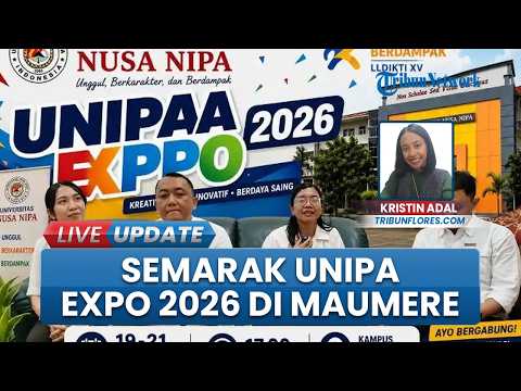 Kreativitas Mahasiswa dalam UNIPA Expo 2026 di Maumere, Pamerkan Beragam Produk dari Bahan Lokal thumbnail