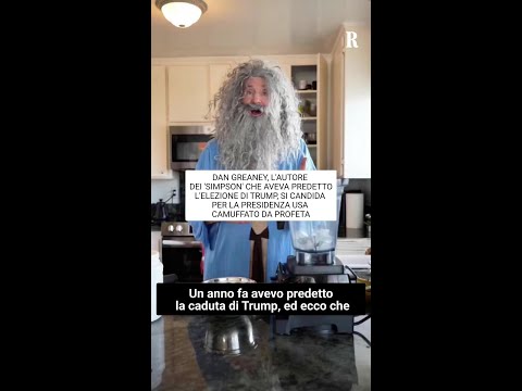 L'autore dei 'Simpson' che aveva predetto l'elezione di Trump, si candida per la presidenza Usa thumbnail