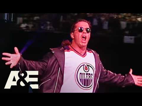 Bret “The Hitman” Hart & Canada vs. America | WWE's Greatest Moments | A&E thumbnail