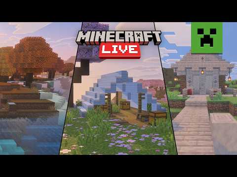 FIRST LOOK: DAPPLED FOREST | Minecraft LIVE – May 2026 thumbnail