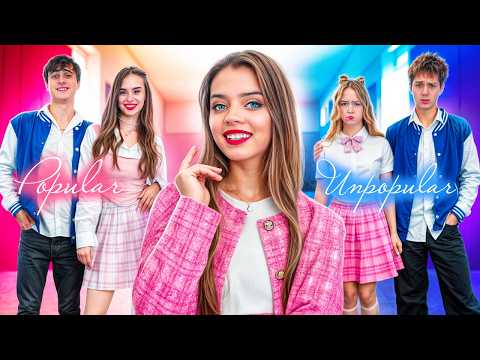 فتاة ثرية تتظاهر بالفقر في المدرسة! شعبية مقابل عدم شعبية! thumbnail