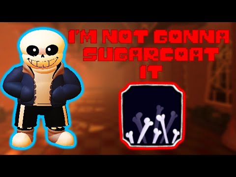 Classic Sans is an ABSOLUTE MENACE to EVERYBODY | Old ULC: Deluxe Sans Gameplay | Roblox thumbnail