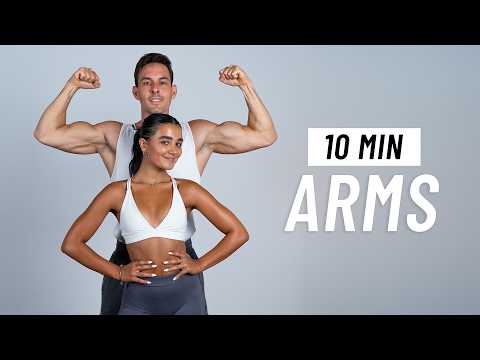 Tone & Shape Your Arms - 10 Minute Standing Dumbbell Workout thumbnail