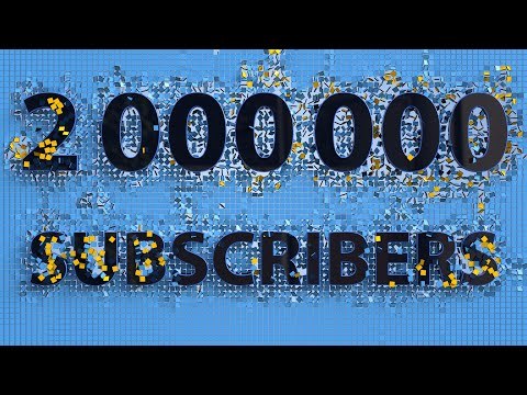 THANK YOU VERY MUCH FOR 2 000 000 SUBSCRIBERS ❤️ C4D4U thumbnail