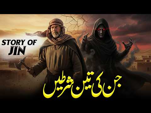 Jinn Aur Emandar Admi Ki Kahani | The Honest Woodcutter and the Jinn | Jin Story | Jinnat thumbnail