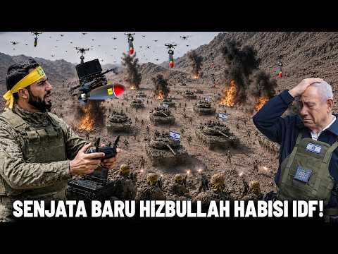 RATUSAN TANK IDF HANCUR LEBUR! Strategi Serangan & senjata Baru Hizbullah Bikin Pasukan Israel Kabur thumbnail