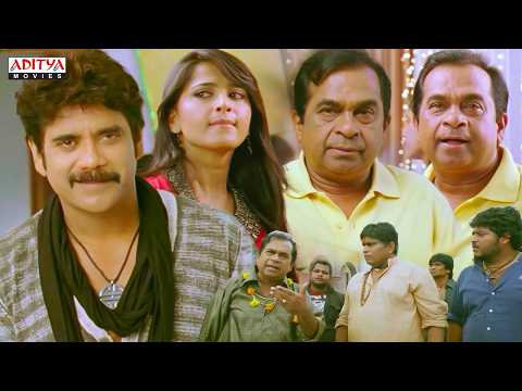 Nagarjuna, Brahmanandam Comedy Scenes? | Ragada Hindi Dubbed Movie | Anushka | Aditya Movies thumbnail