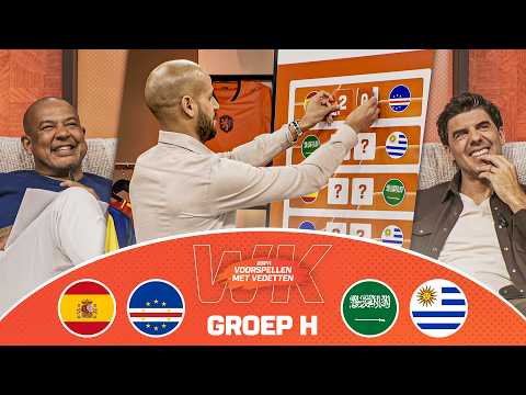 🔮 KARIM EL AHMADI voorspelt: KAAPVERDIË GAAT DOOR 🇪🇸🇨🇻🇸🇦🇺🇾 | Groep H | Voorspellen met Vedetten thumbnail