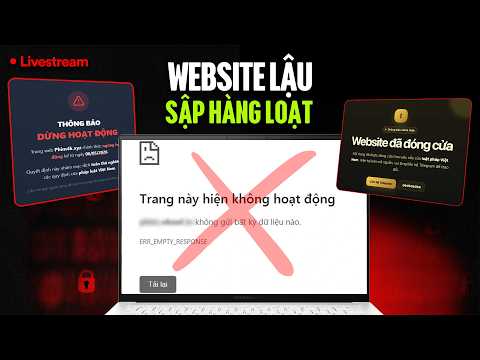 🔴 SÁNG NAY, QUÁ NHIỀU WEBSITE LẬU SẬP (PHIM, TRUYỆN, THỂ THAO, GAME...) thumbnail