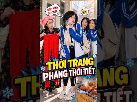 Ding Ding Hề Hước P509 | Thời trang phang thời tiết và cái kết nghiệp quật đầu gối! 🥶🤡 #short thumbnail
