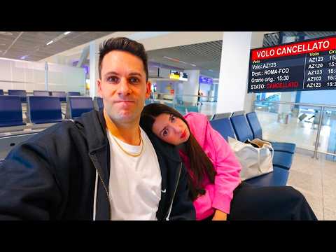 Siamo BLOCCATI in Aeroporto! *Volo Cancellato* thumbnail