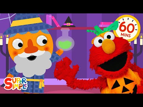 Monster Party featuring Sesame Street + More | Kids Halloween Hits! | Super Simple Songs thumbnail