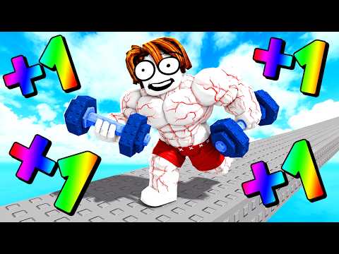 ?PRIMEIRA VEZ NO 1 DE FORÇA POR CLICK COM ROBUX INFINITO ATIVADO NO ROBLOX ? thumbnail