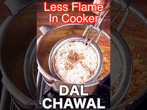 Dal Chawal Recipe | Quick One Pot Meal in Cooker - Easy Lunch Dinner Recipe thumbnail