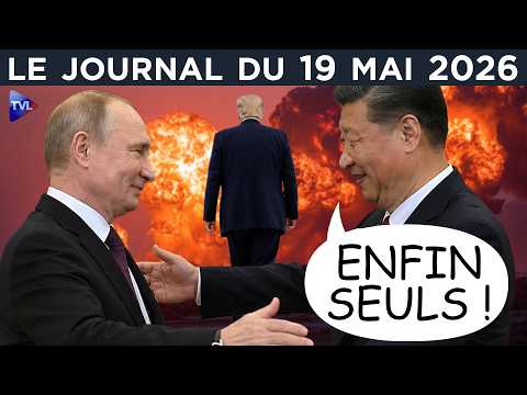 Trump s’en va, Poutine arrive : la Chine, capitale diplomatique ? - JT du mardi 19 mai 2026 thumbnail