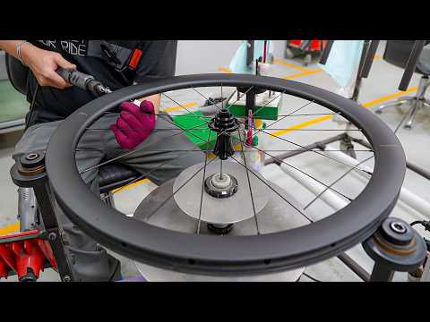 Process of Road Bike Wheels Mass Production / 公路車碳纖維輪組量產 - Taiwan Bike Wheel System Factory thumbnail
