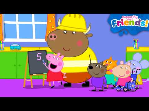 Peppa Pig & Friends Have Mr. Bull as a TEACHER! 👨‍🏫 | Full Episodes | 45 MINS thumbnail