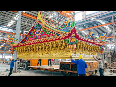 Process of Constructing a Temple Using Modern Technology / 廟宇建造過程 (福德祠) - Taiwan Temple Factory thumbnail