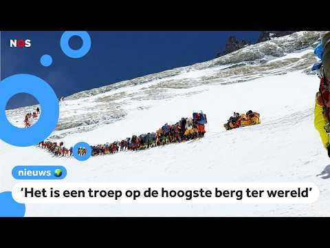 Drukte op Mount Everest niet goed voor de natuur thumbnail