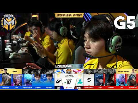 ONIC vs RORA - GAME 5 | Playoffs Day 1 | MPL Philippines Season 17 thumbnail