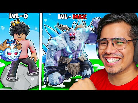 NOOB TO PRO WITH YETI FRUIT IN BLOX FRUITS | Roblox 😱 thumbnail