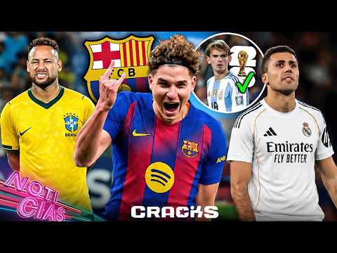 “Ya hay acuerdo” Julián-Barça | Mou no, Rodri sí | ¿Engañaron a Brasil con Ney? | Nico al Mundial thumbnail
