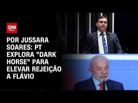 PT explora “Dark Horse” para elevar rejeição a Flávio | CNN PRIME TIME thumbnail