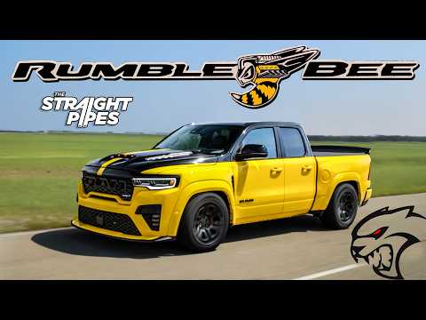 RIP FORD & CHEVY! 2027 RAM Rumble Bee SRT HELLCAT thumbnail