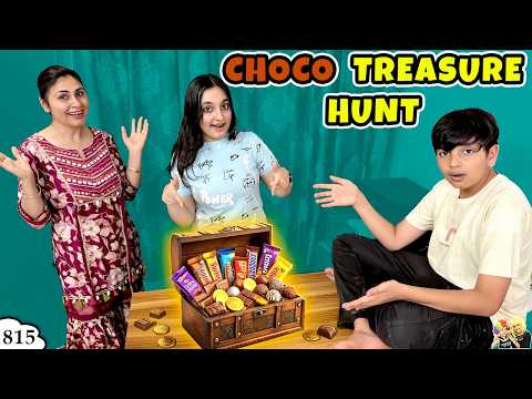 CHOCOLATE TREASURE HUNT | Ep 815 | Aayu and Pihu Show thumbnail