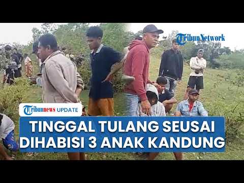 Pria di Malaka NTT Dihabisi 3 Anak Kandungnya seusai Maki Istri, Ditemukan Tinggal Tulang thumbnail