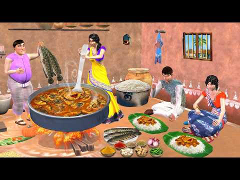 Snake Head Murrel Fish Curry | Jealous Damad Comedy Hindi Kahaniya thumbnail