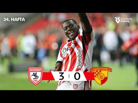 Samsunspor (3-0) Göztepe | 34. Hafta | Trendyol Süper Lig 2025 - 2026 Sezonu thumbnail