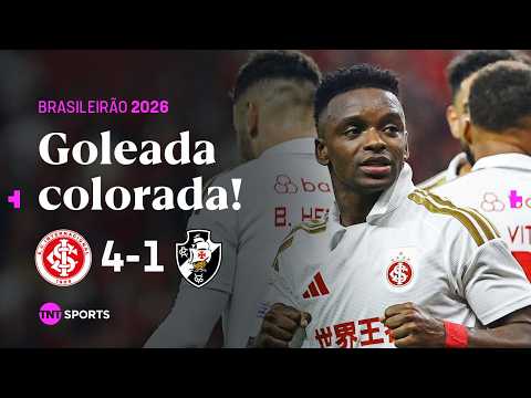 CARBONERO DÁ SHOW E INTER ATROPELA O VASCO! INTERNACIONAL 4X1 VASCO thumbnail