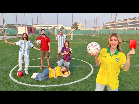 اخر شخص يخرج من الدائرة يفوز رحلة الى كأس العالم 🏆😱 thumbnail