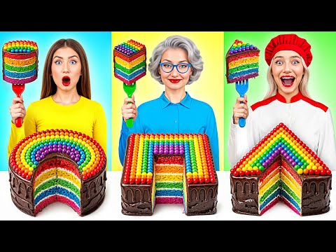 Reto De Cocina Yo vs Abuela | Trucos Divertidos De Cocina de Multi DO Challenge thumbnail