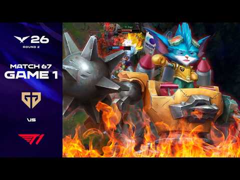 내가 탑으로 가겠다 | GEN vs T1 게임 1 하이라이트 | 2026 LCK thumbnail