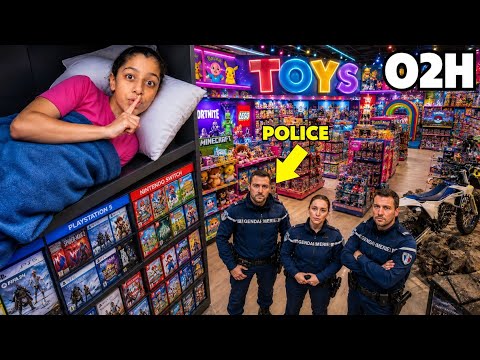 ON A PASSÉ LA NUIT ENFERMÉ DANS UN MAGASIN 😱  (INTERDIT 🚫) thumbnail