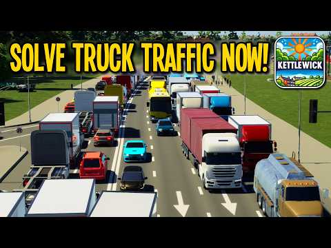 Solve Industry Traffic by Building MORE Industry! (Cities Skylines 2) thumbnail