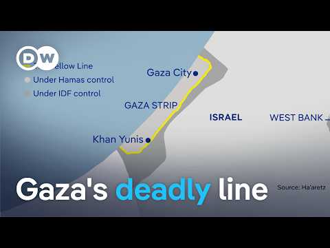 A shifting front line in Gaza is turning entire neighborhoods into deadly no-go zones | DW News thumbnail